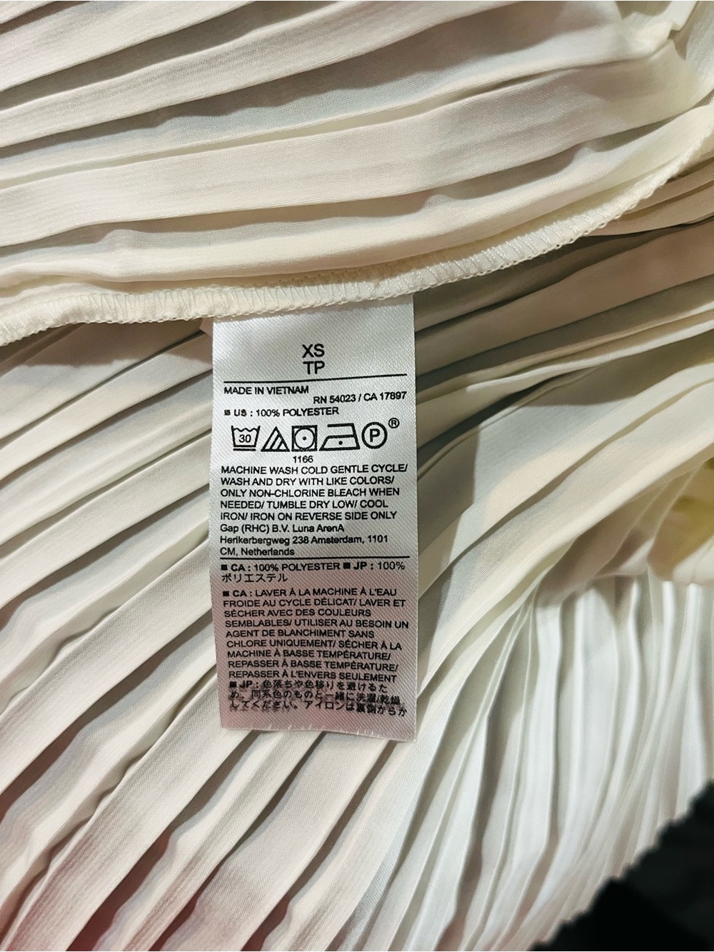 Banana Republic Pleated Midi Dress XS - Picture 5 of 6